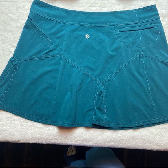 Athleta All Terrain Skirt Bundle Purple and Green Size 14P - Picture 2 of 14